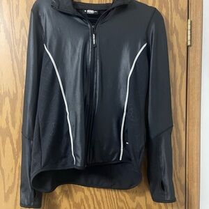 Black Star Wars Jacket with White Accents